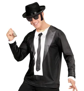 3D Blues Brother shirt man
