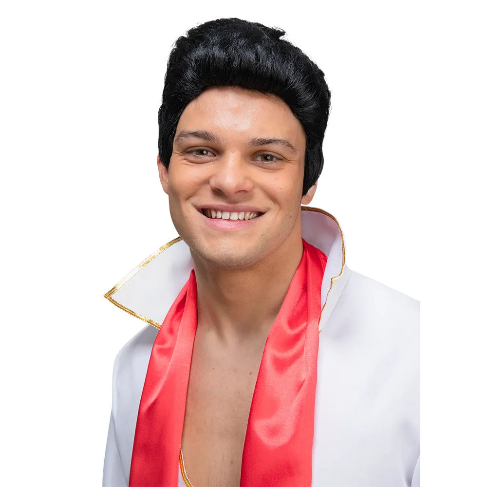 50's Rocker Pruik