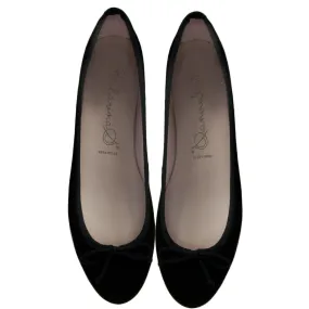 Bailarinas CARLA NER Black Suede Ballerina Flats