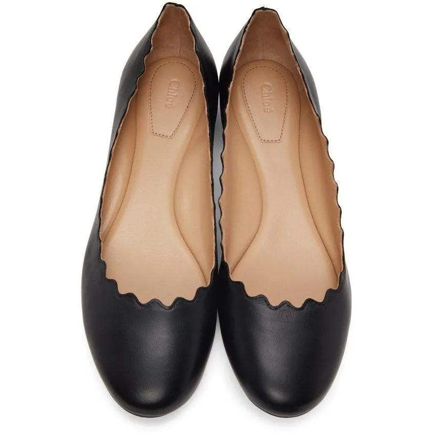 ChloÃ© Black Lauren Ballerina Flats
