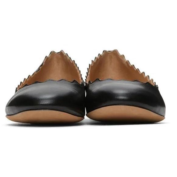 ChloÃ© Black Lauren Ballerina Flats