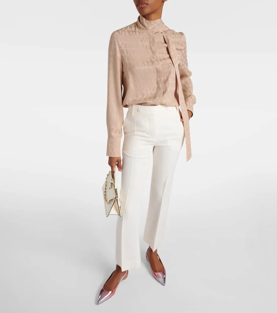Christian Louboutin Hot Chickita Sling leather slingback flats