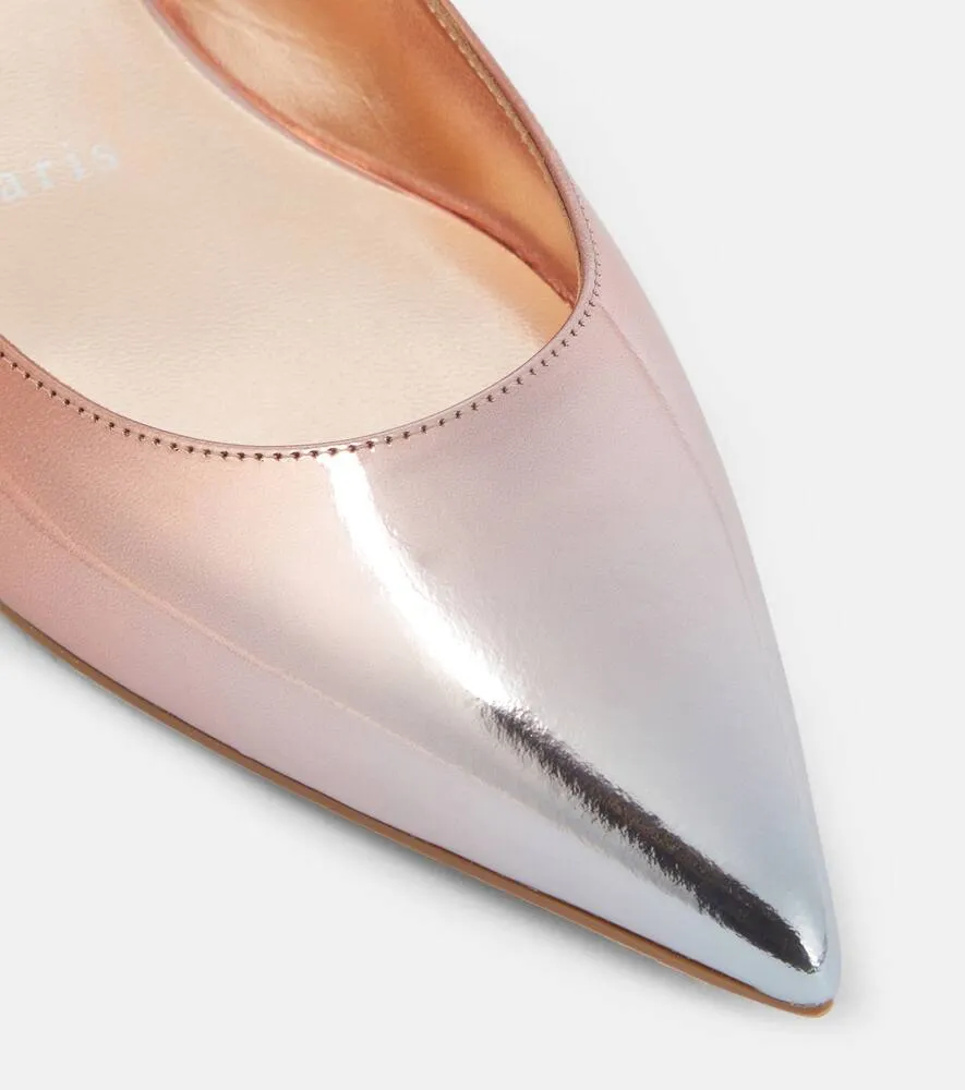Christian Louboutin Hot Chickita Sling leather slingback flats
