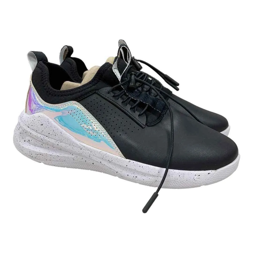 Clove Classic Shoes Sneakers Healthcare Nursing Black Holographic Limited Ed 7