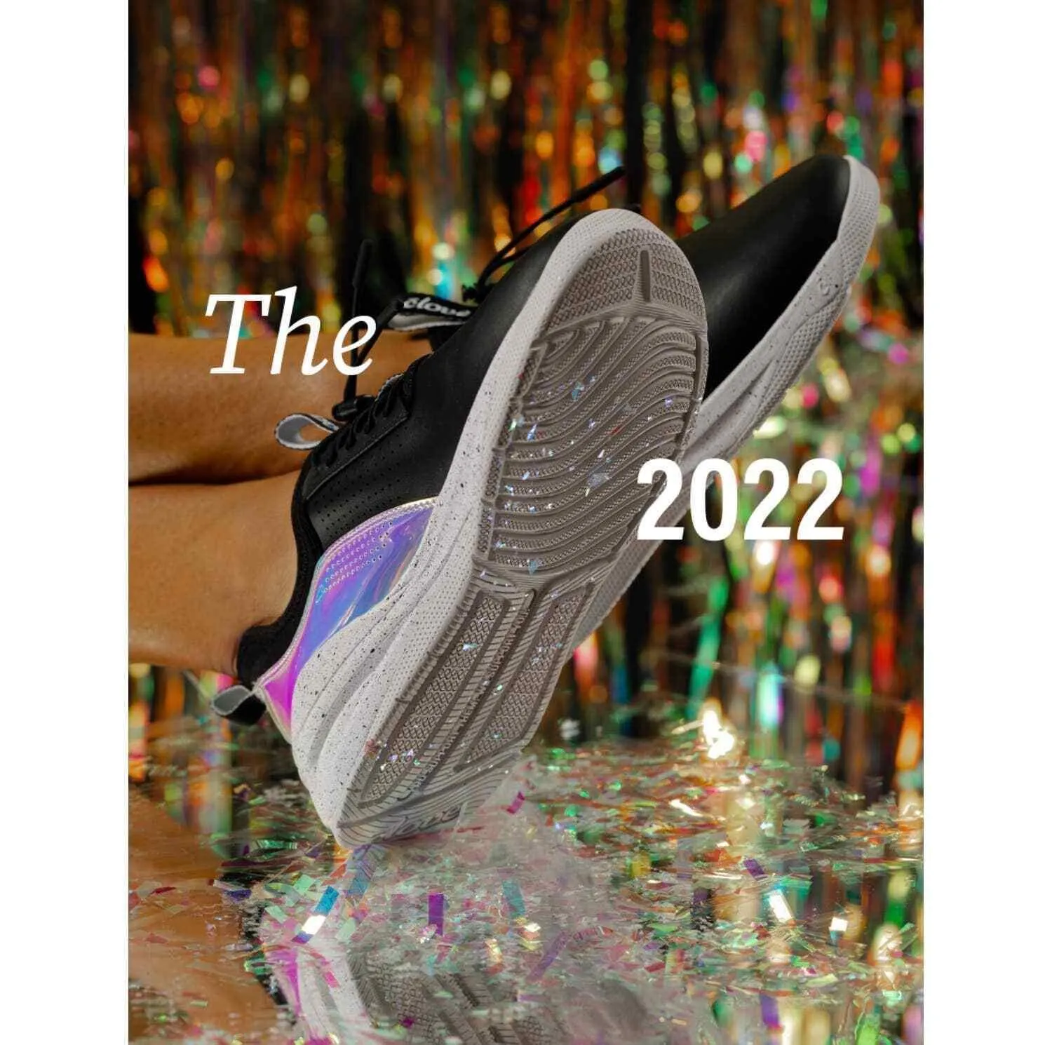 Clove Classic Shoes Sneakers Healthcare Nursing Black Holographic Limited Ed 7