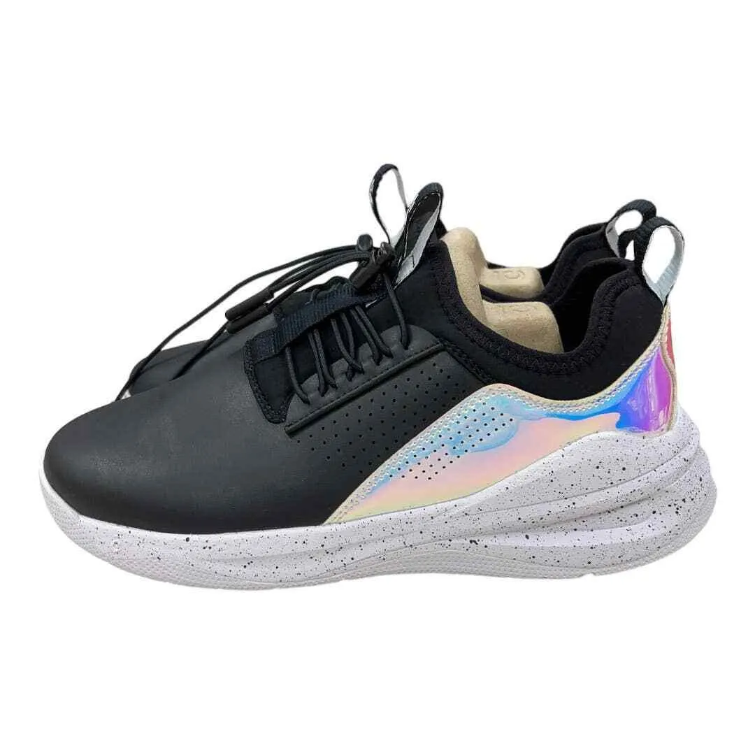Clove Classic Shoes Sneakers Healthcare Nursing Black Holographic Limited Ed 7