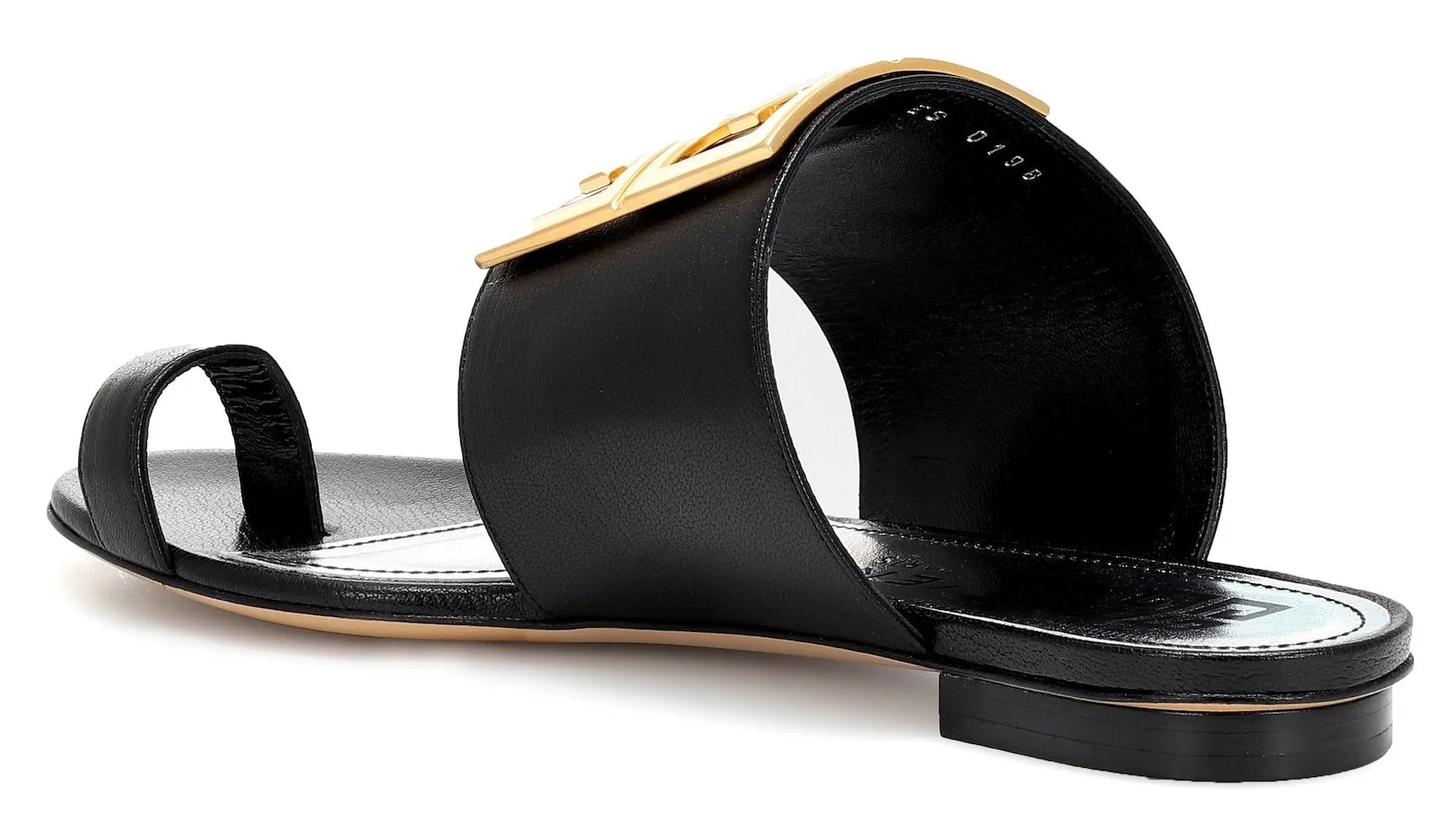 Embellished Leather Sandals