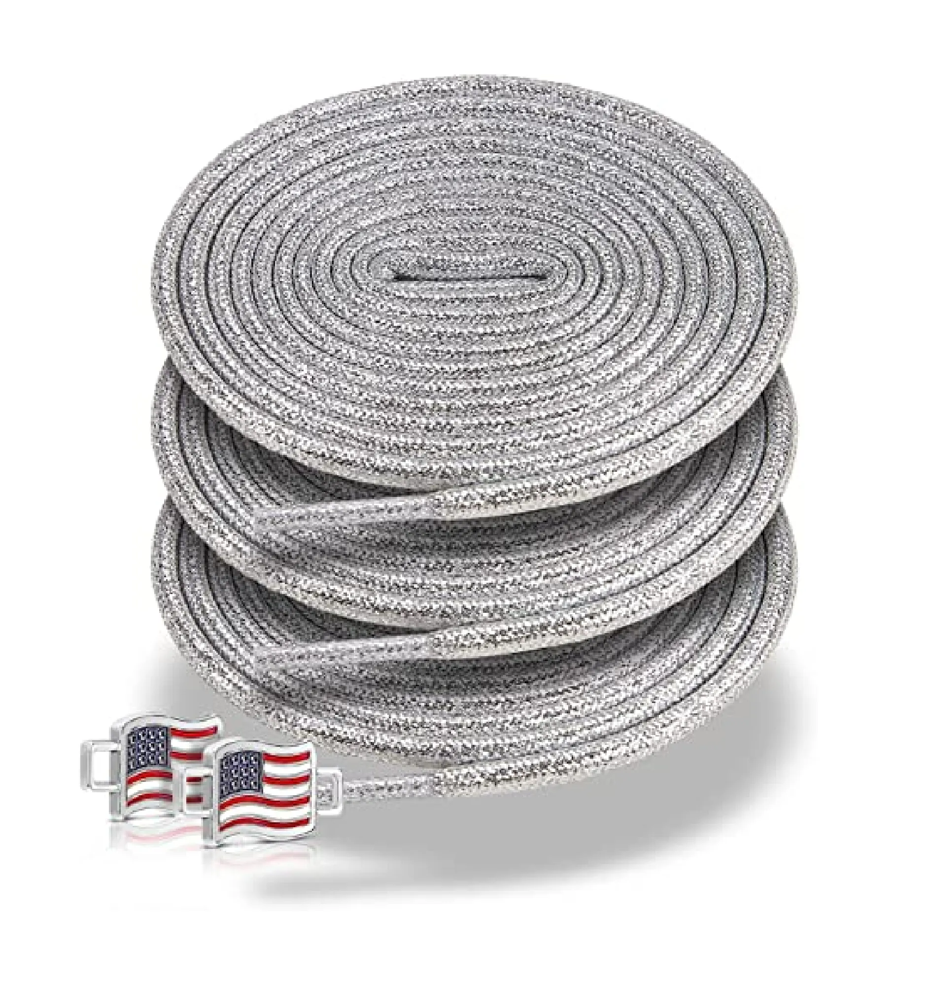 GLymg 3 Pair Round Shoe Laces for Sneakers Boots and Athletic Shoes Solid 18 Color Shoe Strings Shoelaces