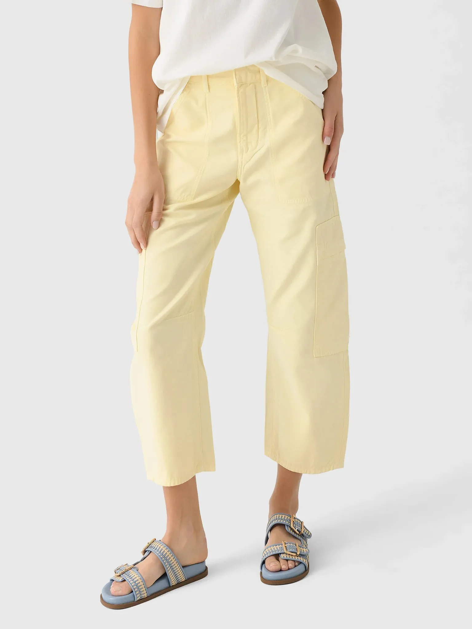 Marcelle Low Slung Cargo Sateen Napoli
