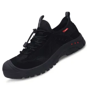 Men‘s Mountaineering Breathable Anti-Smashing And Anti-Piercing Safety Shoes