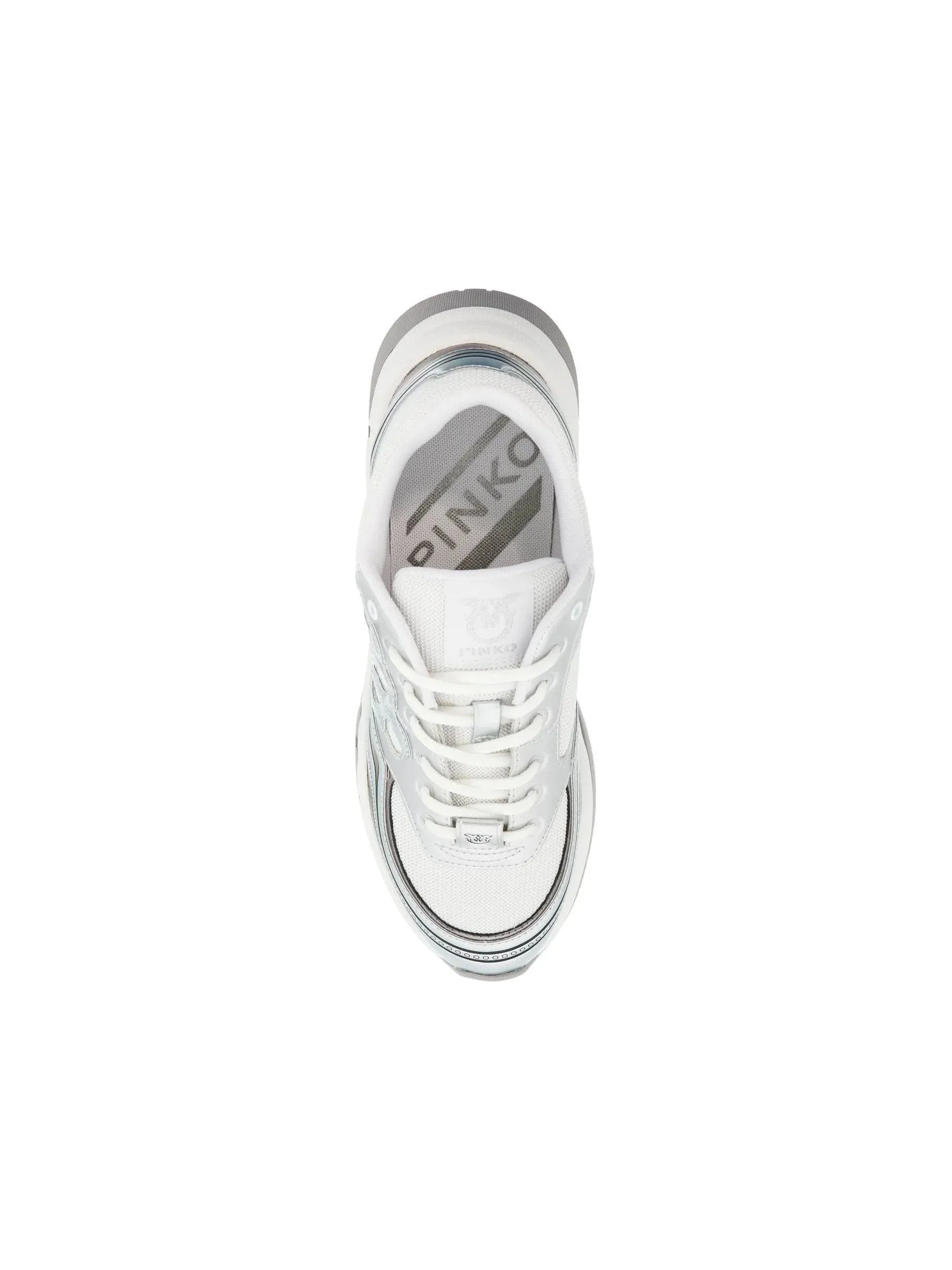 Mesh Metallic Sneakers