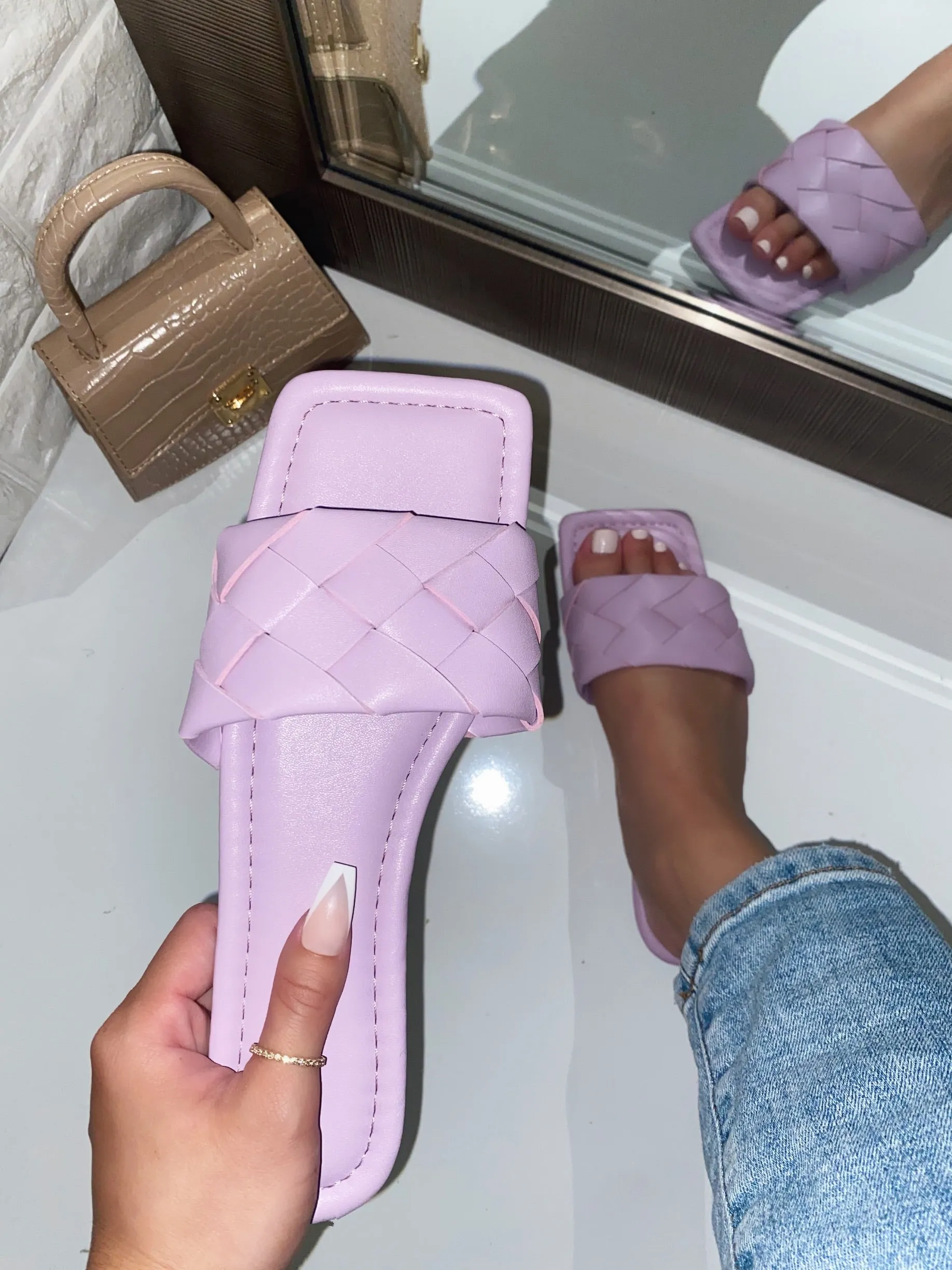 Tresha Sandal - Lilac