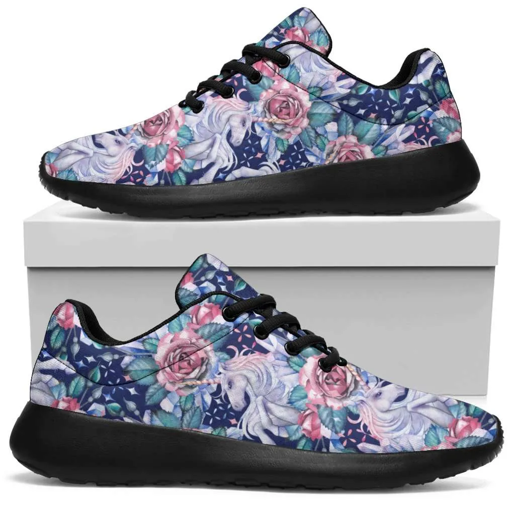 Unicorns and Roses Sport Sneakers