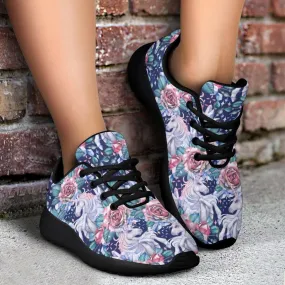 Unicorns and Roses Sport Sneakers