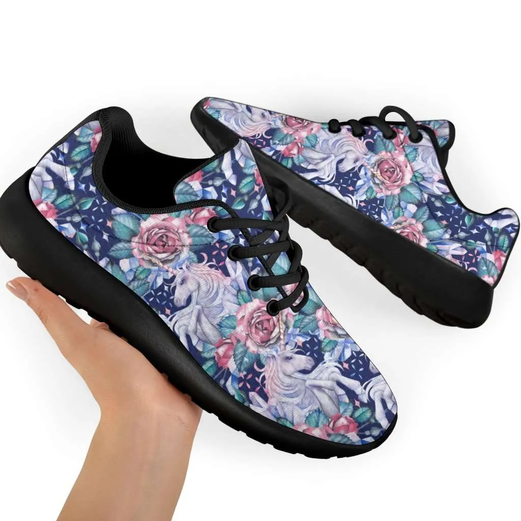 Unicorns and Roses Sport Sneakers