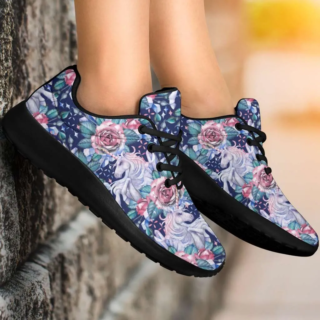 Unicorns and Roses Sport Sneakers