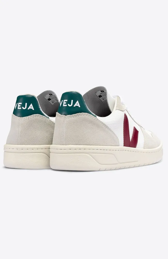 V-10 B-mesh sneaker white brittany