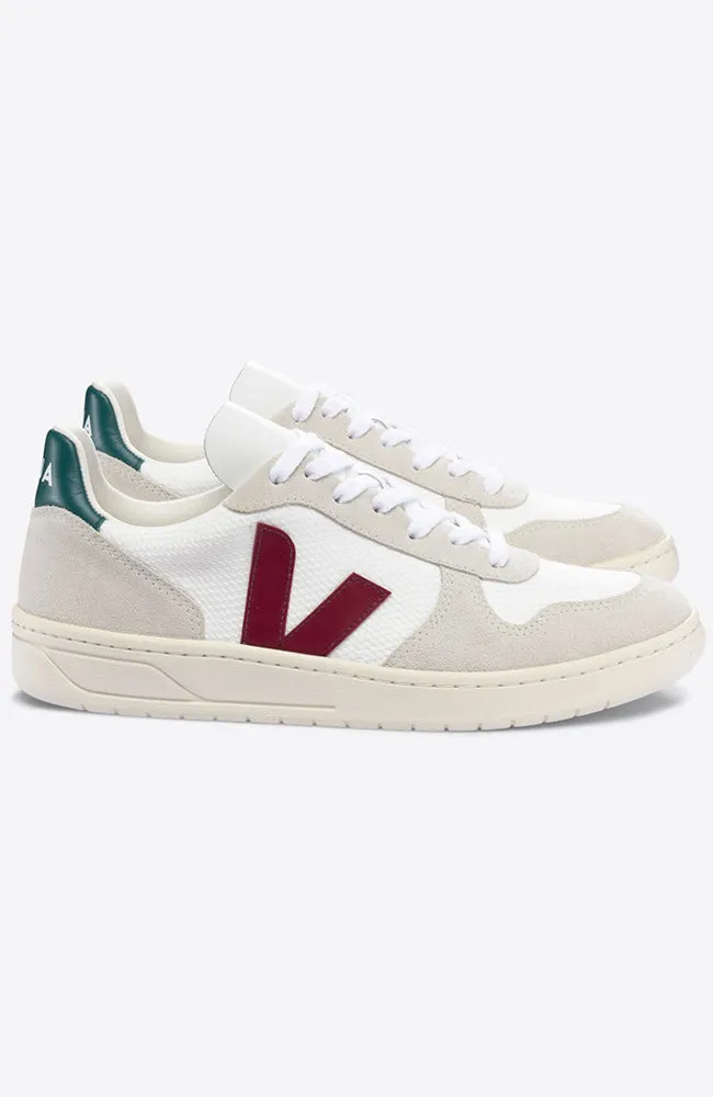V-10 B-mesh sneaker white brittany