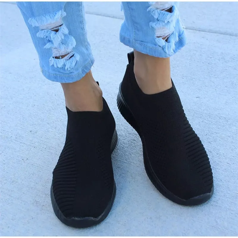 Women's Autumn Breathable Casual Sneakers | Plus Size