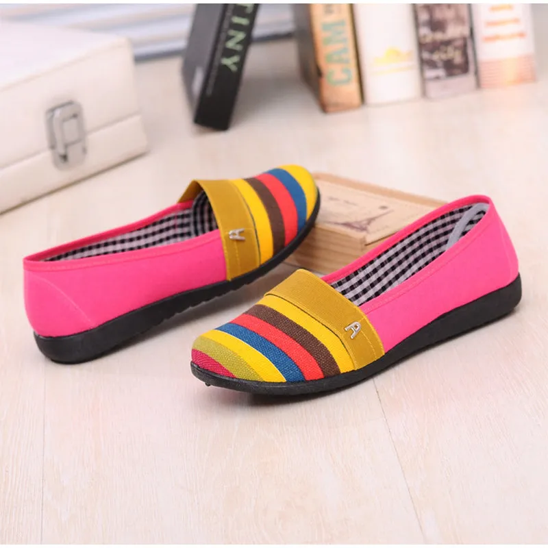 Women's Spring Casual Soft Cotton Flats