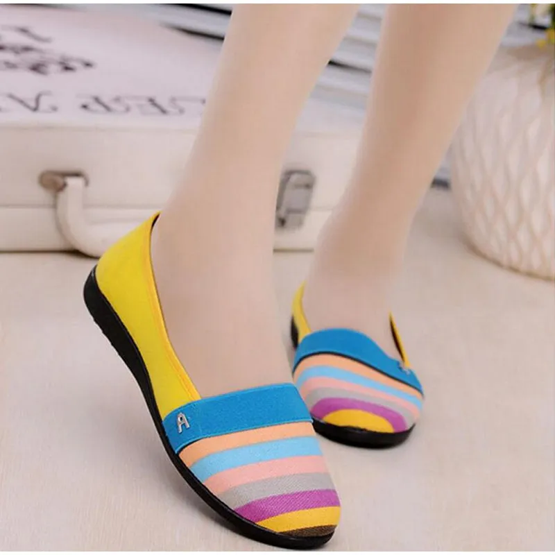 Women's Spring Casual Soft Cotton Flats
