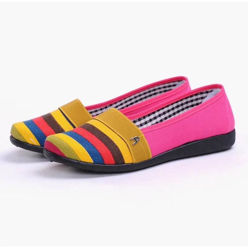 Women's Spring Casual Soft Cotton Flats