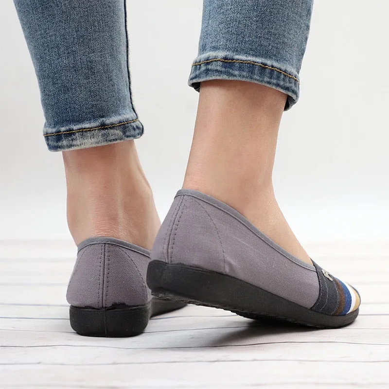 Women's Spring Casual Soft Cotton Flats