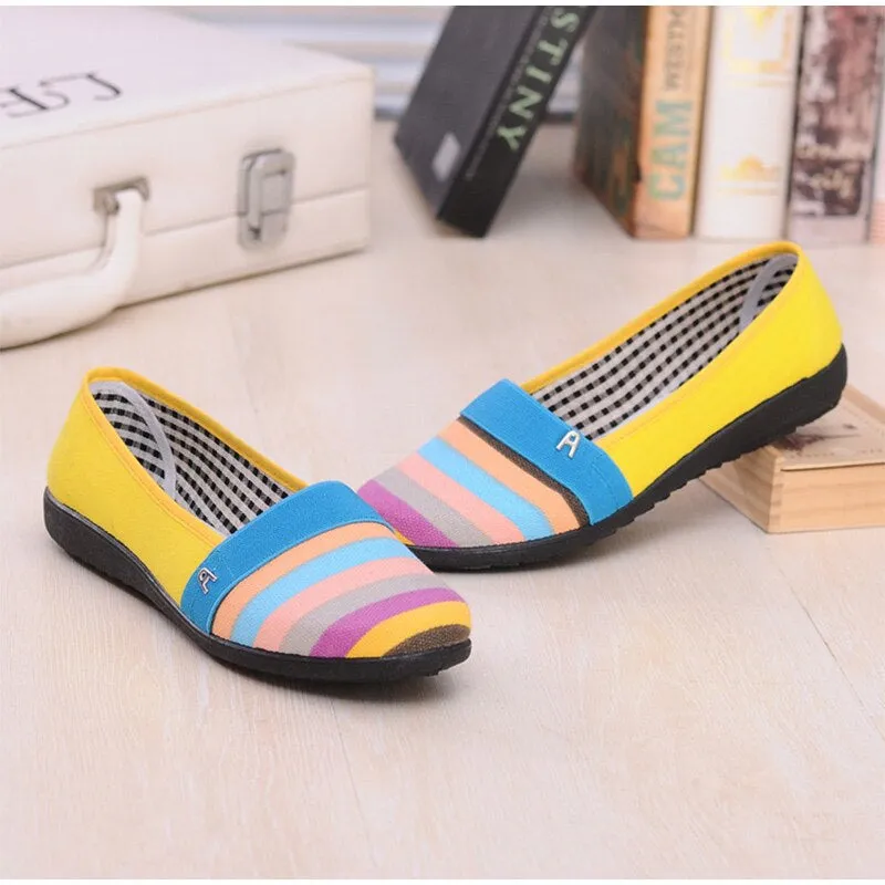 Women's Spring Casual Soft Cotton Flats