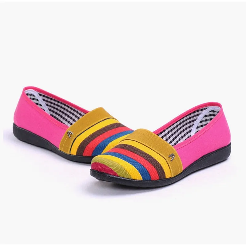 Women's Spring Casual Soft Cotton Flats
