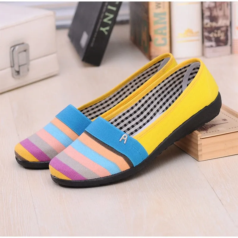Women's Spring Casual Soft Cotton Flats