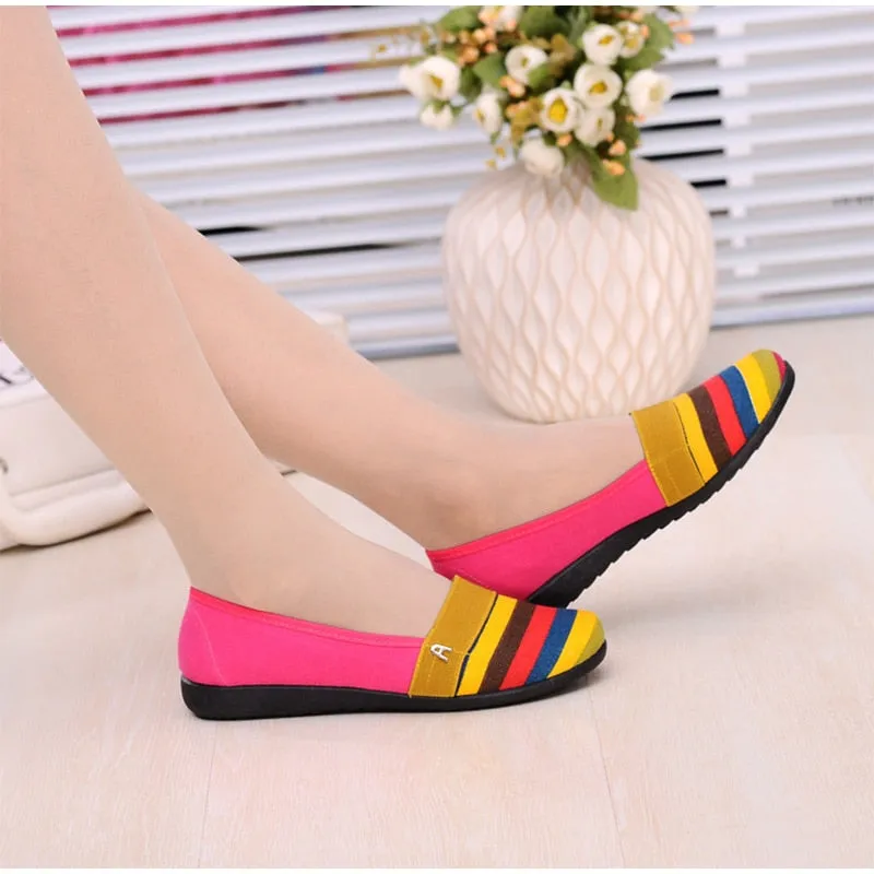 Women's Spring Casual Soft Cotton Flats