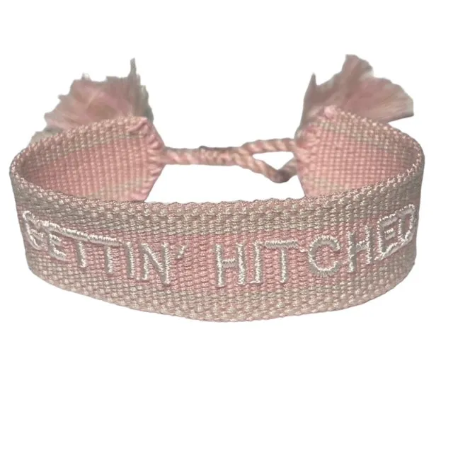 Woven Friendship Bracelet Gettin Hitched